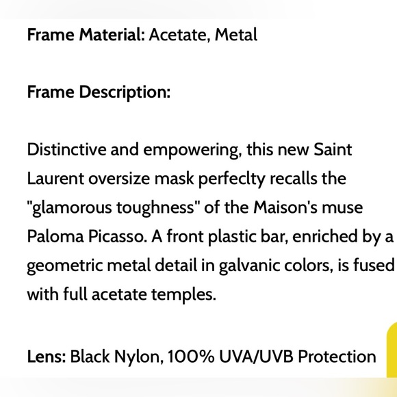 Saint Laurent Shades SL 537 Palace - Picture 7 of 9